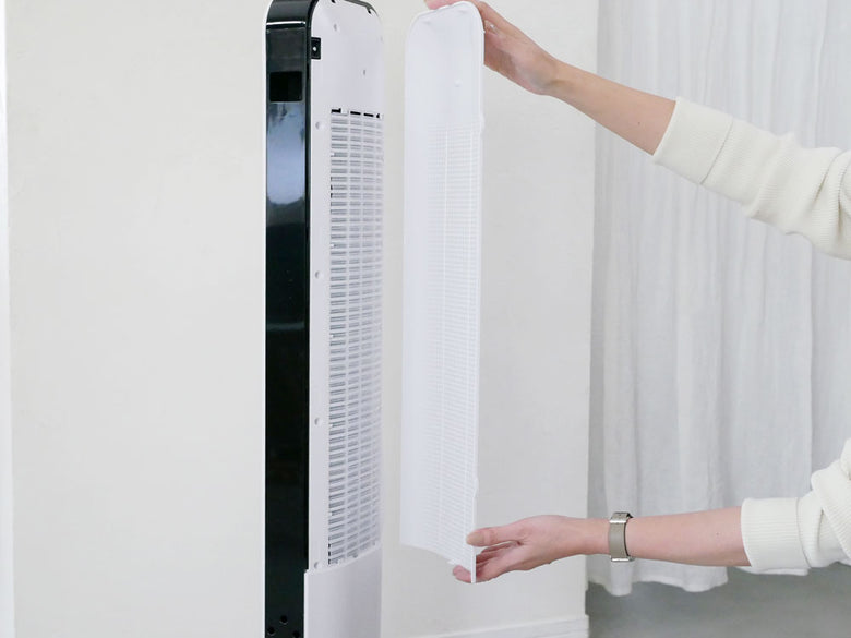 THREEUPスリムタワーファン 高さ91cm