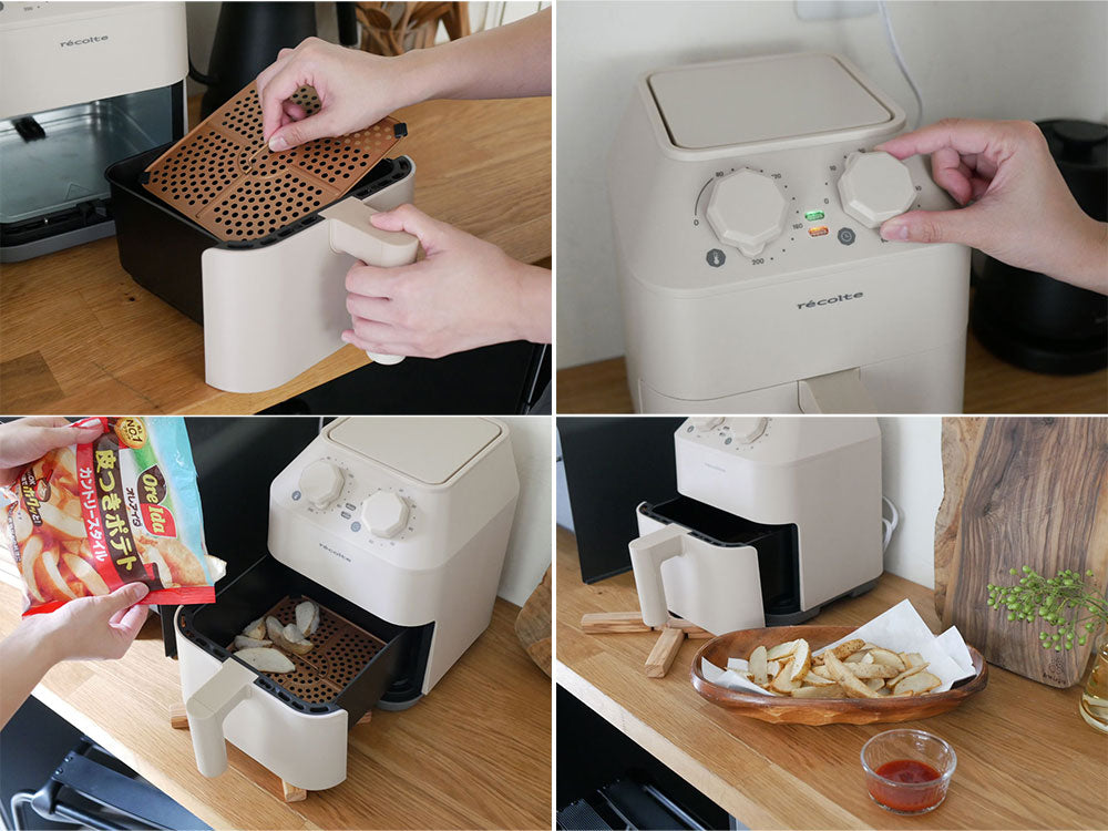 レコルト エアーオーブンと２Wayラックセット