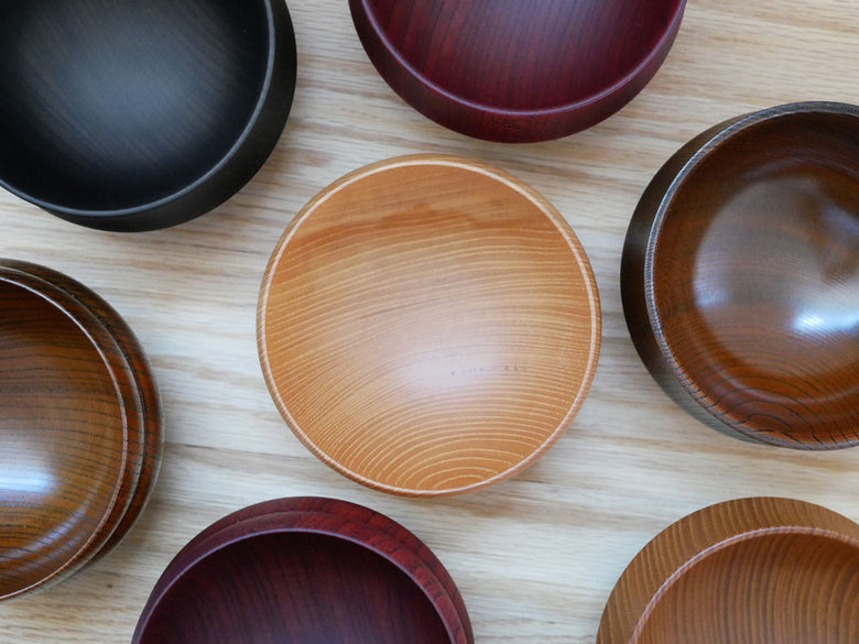 我戸幹男商店GATOMIKIOのケヤキ製TSUMUGI汁椀