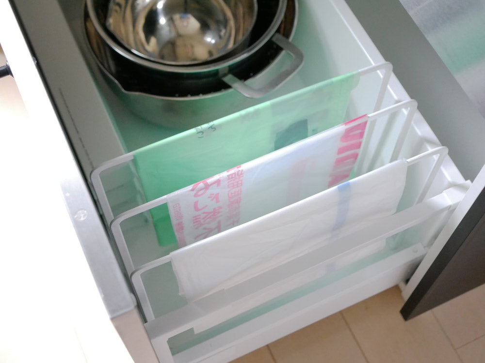 YAMAZAKI製タワー型布巾ハンガー スチール製