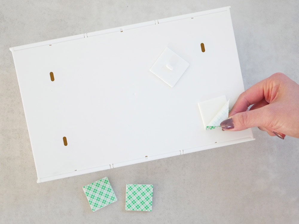 表面マットなideacoの壁掛けティッシュケース