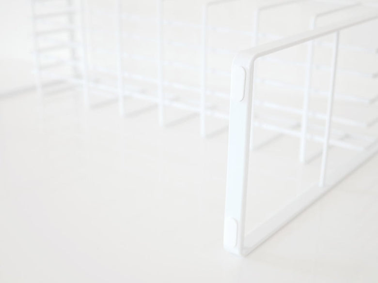 タワー スリムスリーウェイ水切りワイヤーバスケット2段