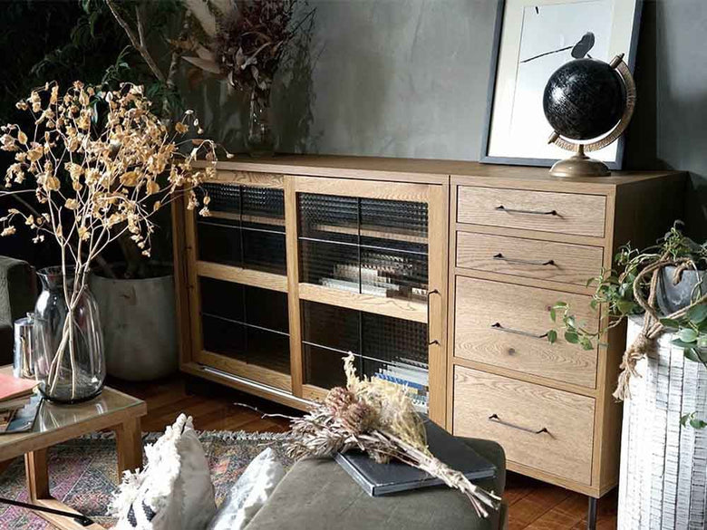 adepecheのオーク製スマートドロワー