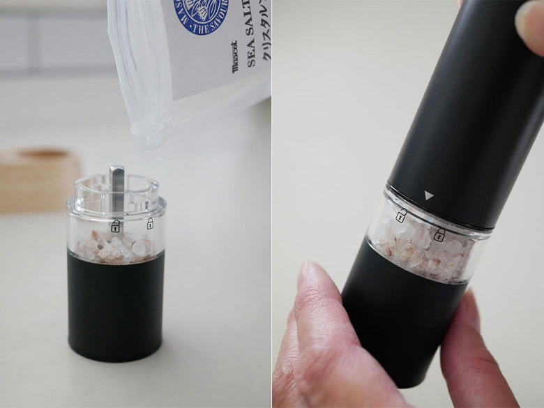 ラッセルホブスの電動ミル ソルト&ペッパーミニ