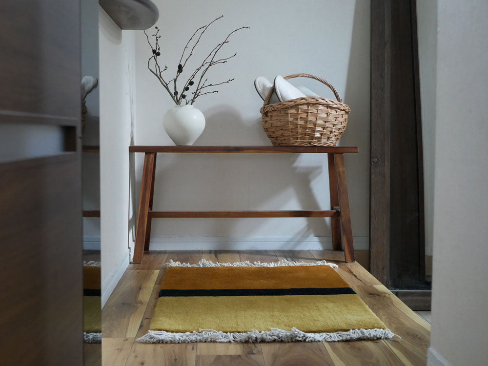 アデペシュ製ペルウールラグ600、アートカラー