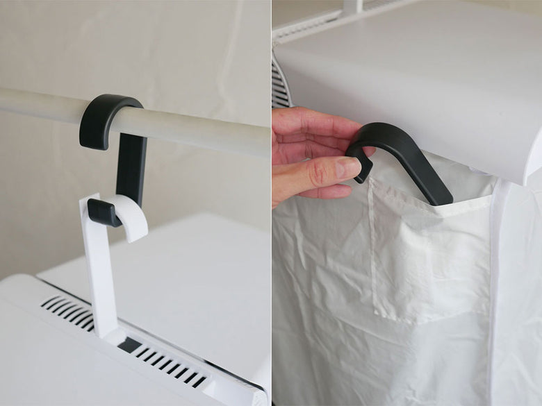 ±０ブランドのコンパクト衣類乾燥機