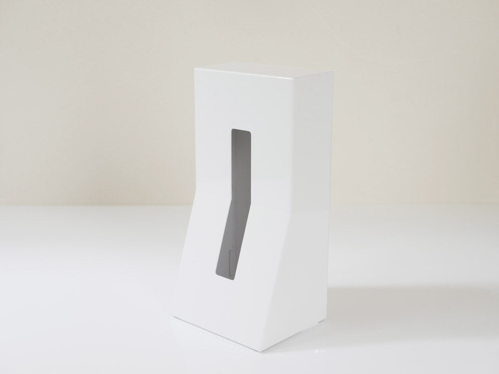 デュエンデ製縦置きプラスチックティッシュスタンド