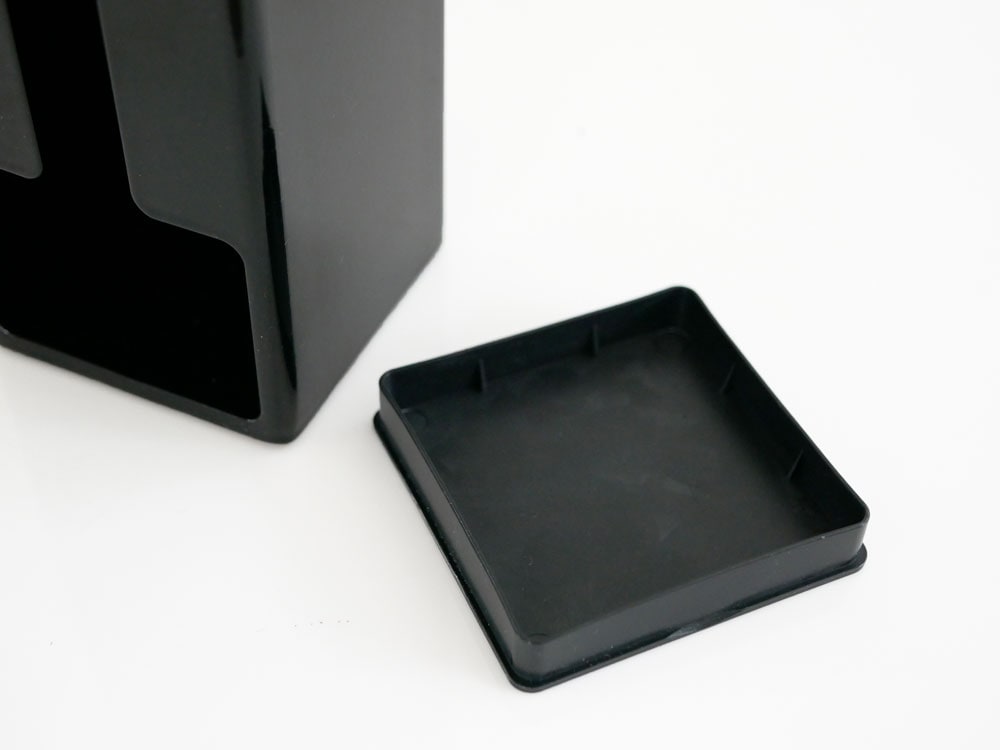 YAMAZAKIのタワー型ポリ袋ストッカー、スチール製