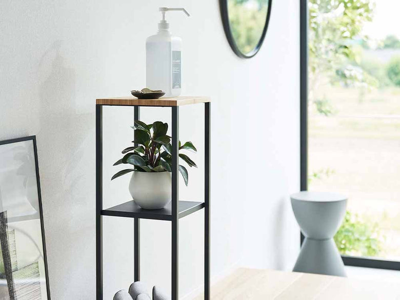 Yamazakiタワーのスチール製加湿器スタンド