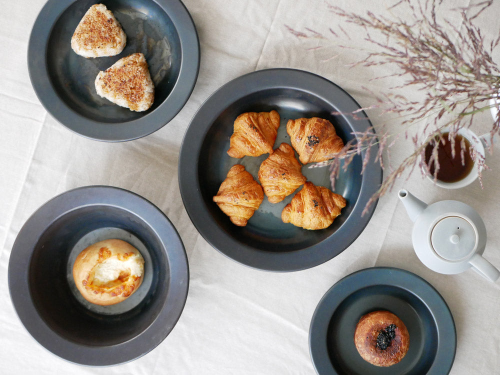 藤田金属製フライパンと天然木ハンドルセット