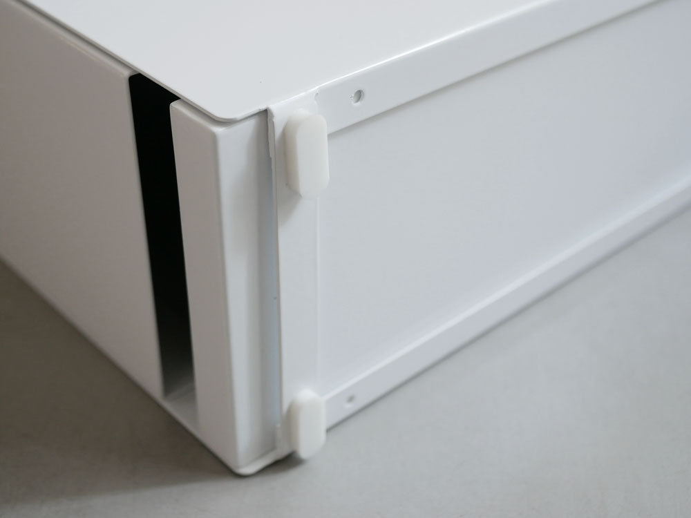 towerのスチール製隠せる調味料ラック、引き出し付き