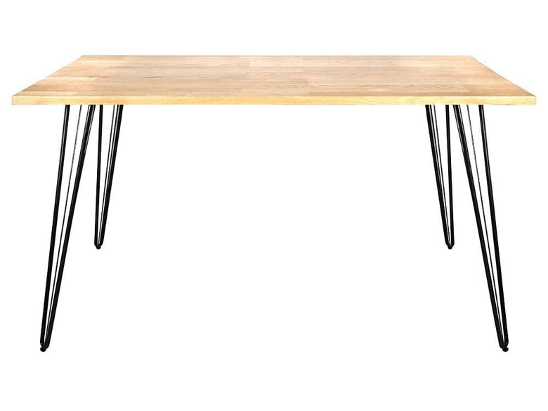 アデペシュ sou ダイニングテーブル、オーク材とアイアン脚