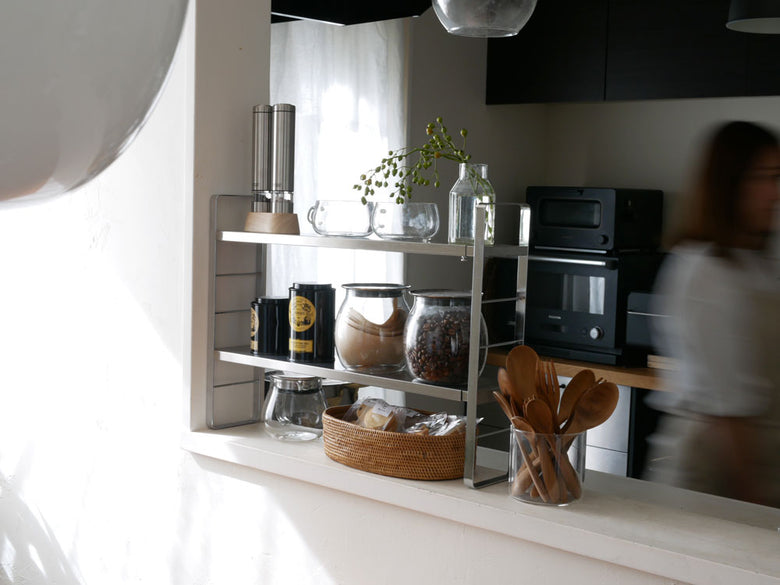 bws SELECTION伸縮スリムラックの外観