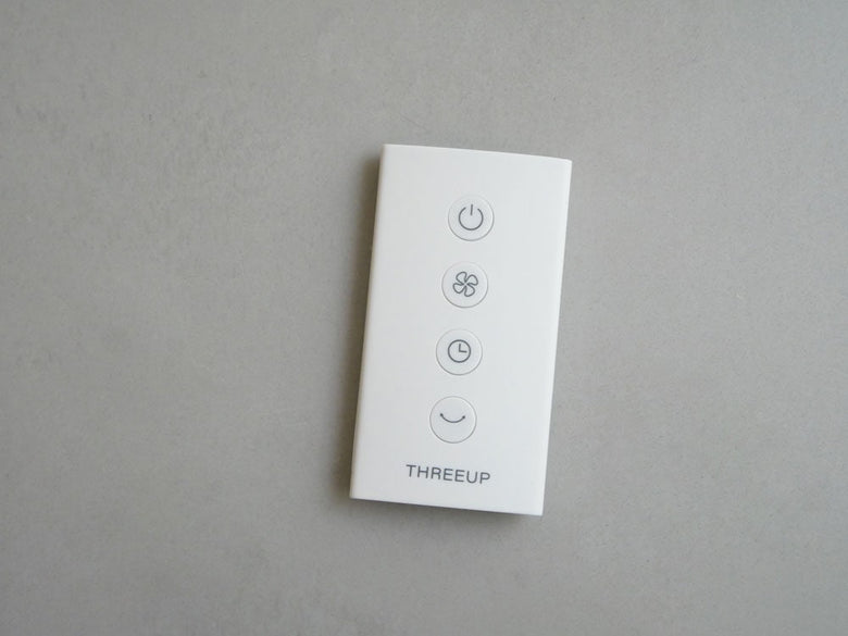 スリーアップの銀色充電式スマートファン