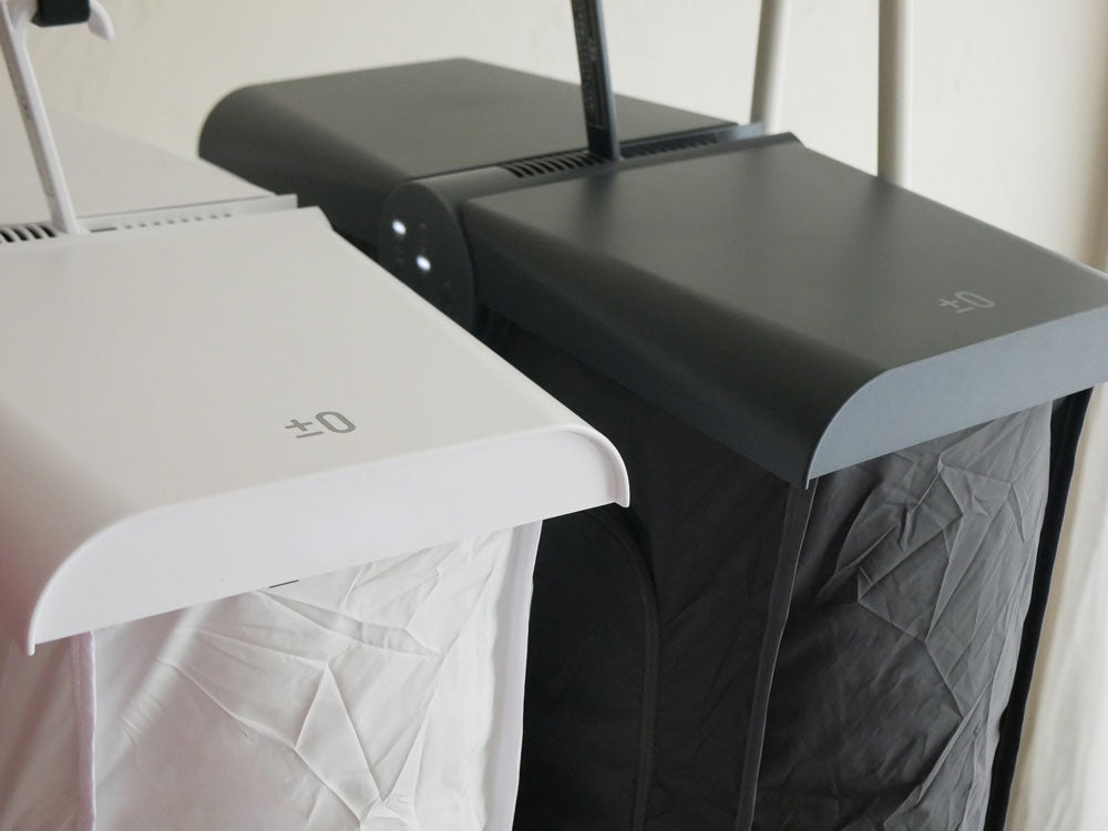 ±０ブランドのコンパクト衣類乾燥機