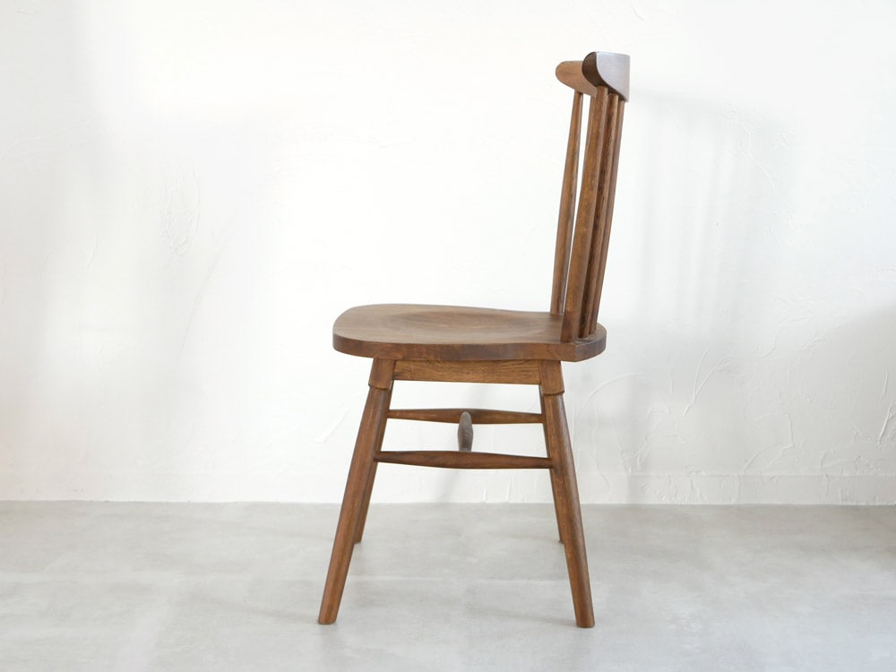 アデペシュmodageウィンドー椅子、オーク無垢材