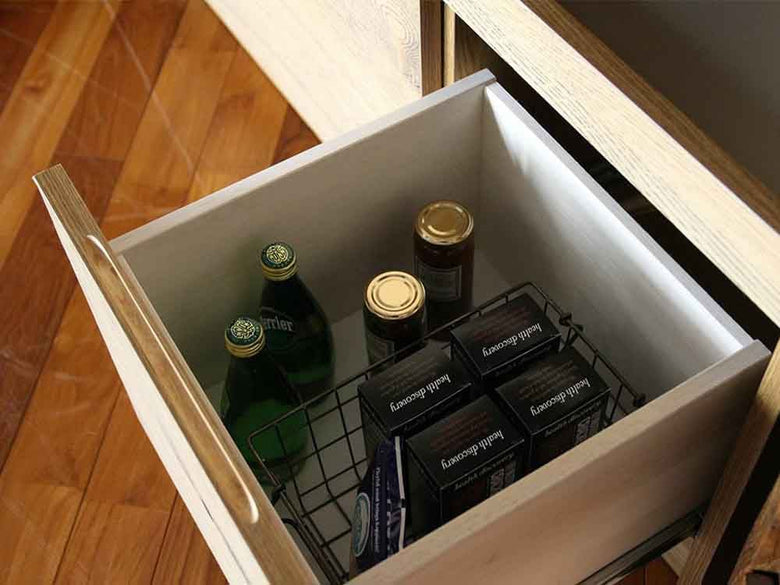 adepeche kamn キッチンボードの木製キャビネット