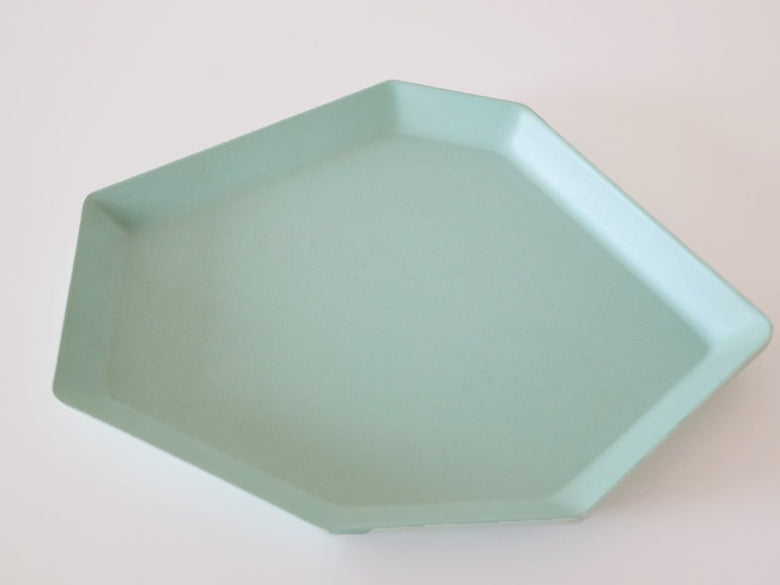 ideacoのバンブーメラミン製マット仕上げプレート