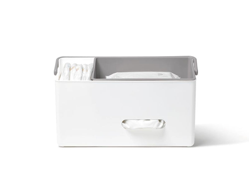 ライクイットの銀色プラスチックオーガナイザーボックス