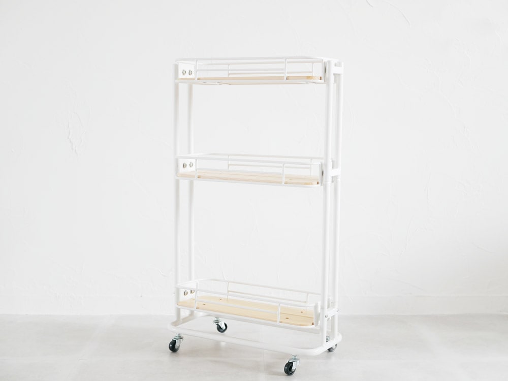 BY CAGEスリムワゴンのスチール製カート