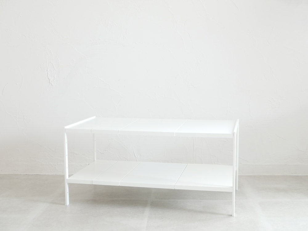 YAMAZAKI towerの2段伸縮シンク下ラック