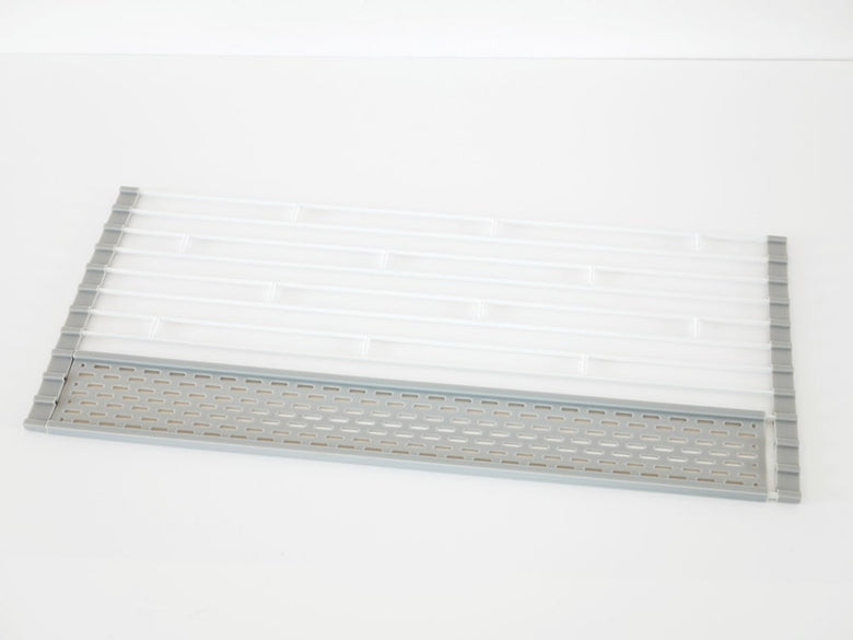 YAMAZAKI Plateの折り畳み水切りシリコーントレー付き