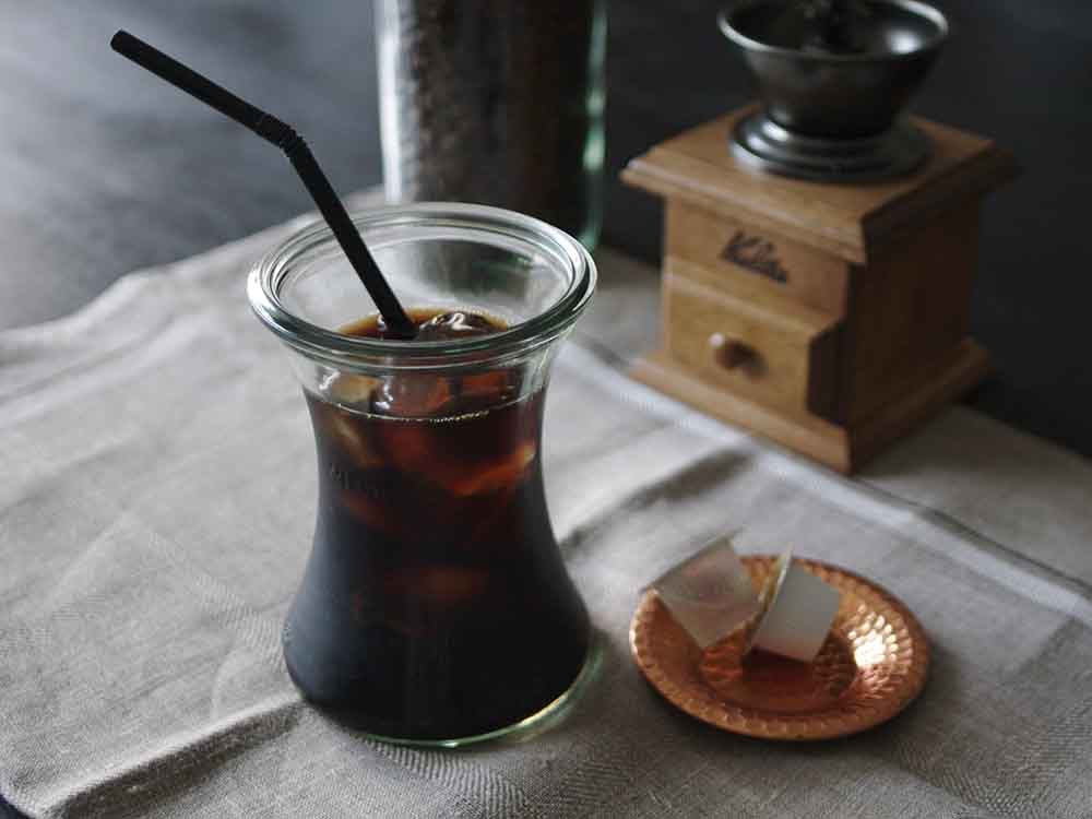 WECKデリカテッセンの冬瓜パンチ入りガラスキャニスター