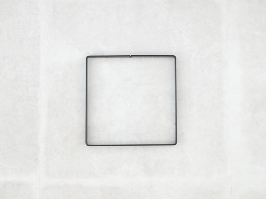 ポッシュリビングの黒皮鉄シェルフブラケット