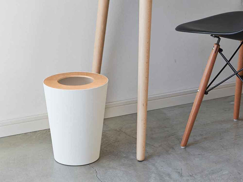 YAMAZAKI/Rin製天然木トラッシュカン