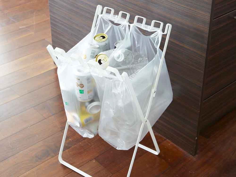 YAMAZAKIタワーのゴミ袋＆レジ袋スタンド