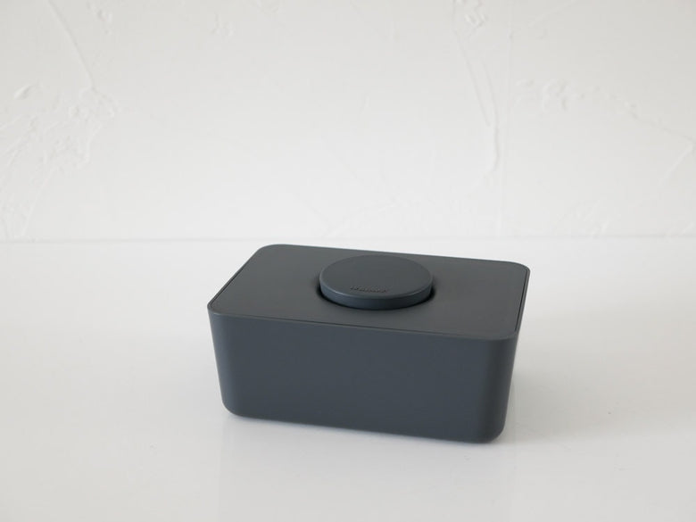 sarasa designのシリコン蓋付きウェットティッシュホルダー、プラスチック製のシンプルな収納容器