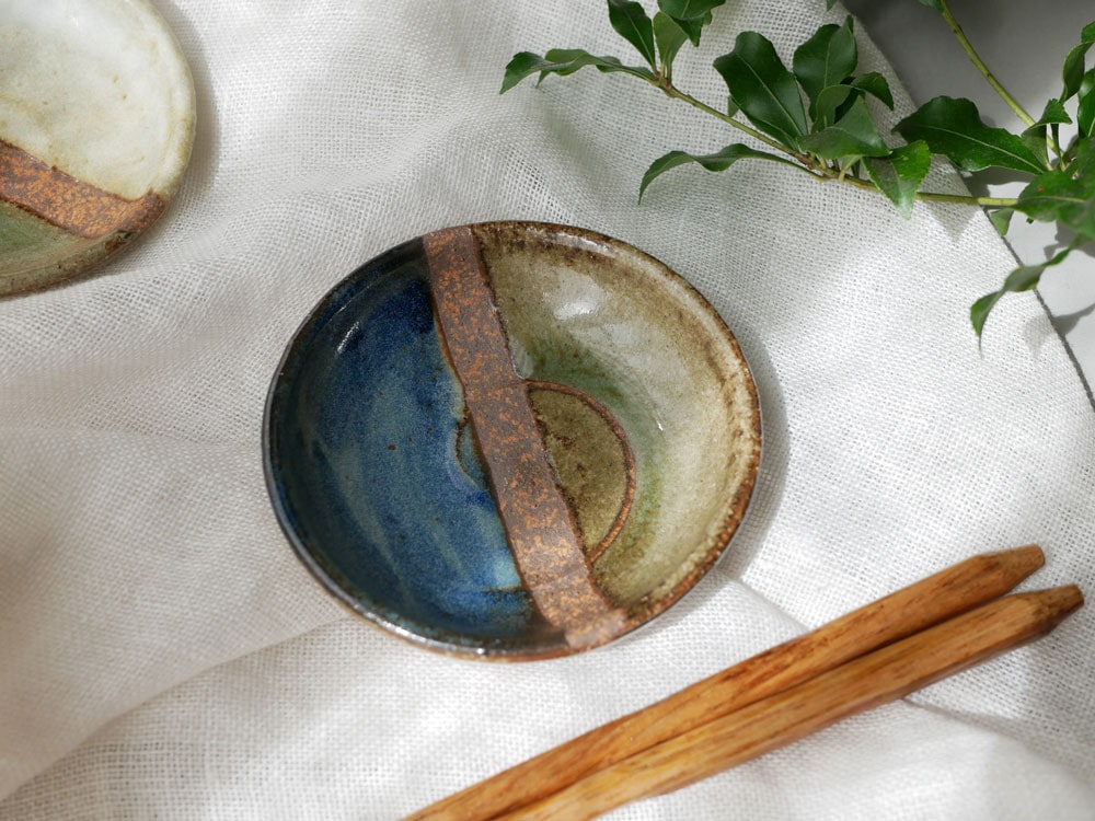 アデペシュの手作りOTOHA陶器豆皿