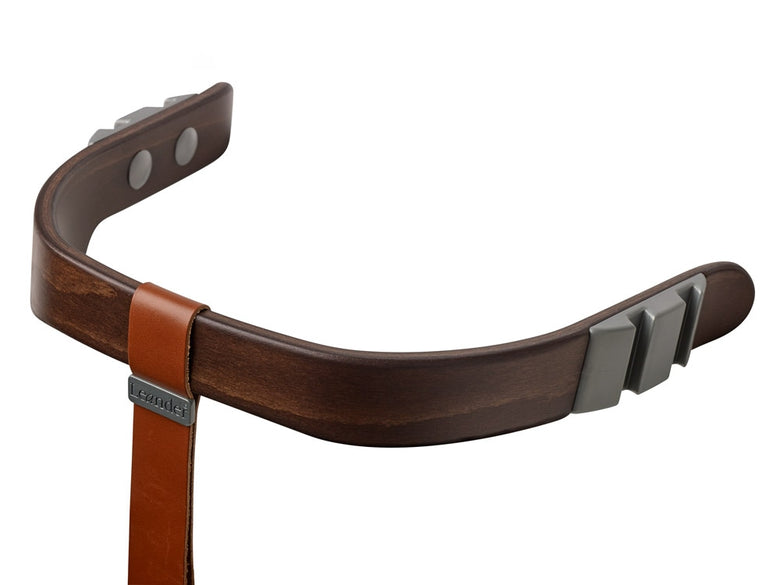 Leanderの革ベルトとバックル付きセーフティーバー