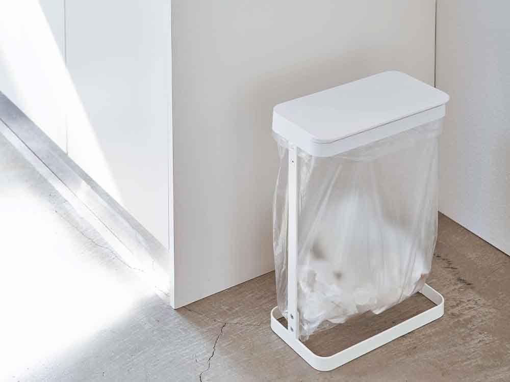 LUCEのスチール製分別ゴミ袋ホルダー