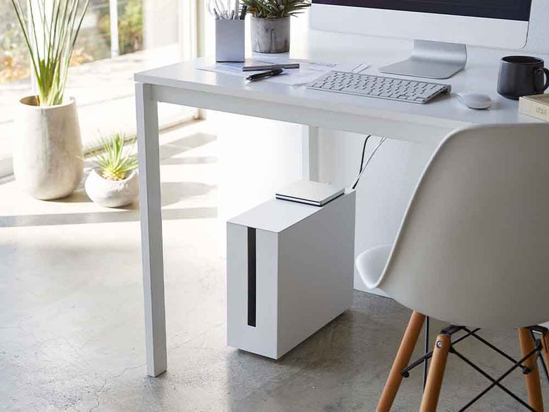 キャスター付きスチール製ケーブル収納ラック