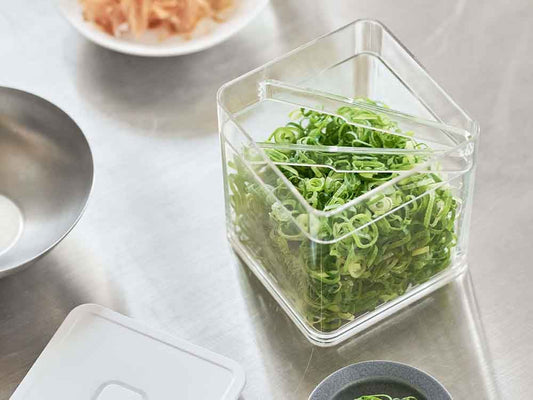 YAMAZAKI/tower トング付き密閉保存容器