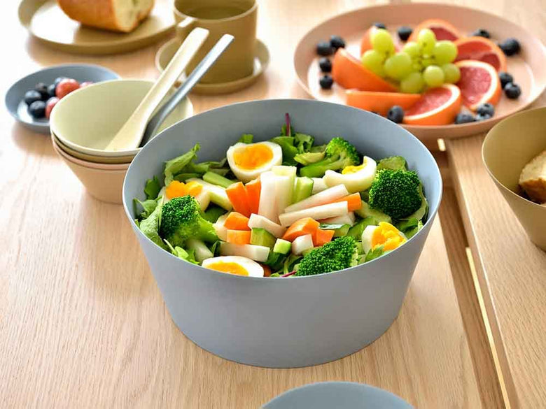 ideacoのusumonoサラダボウル、竹メラミン製