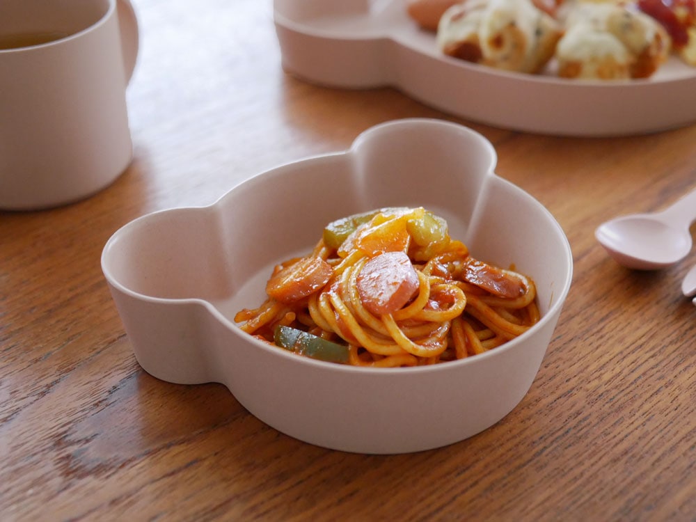 タックのビオキッズ用クマ柄ディッシュボウル