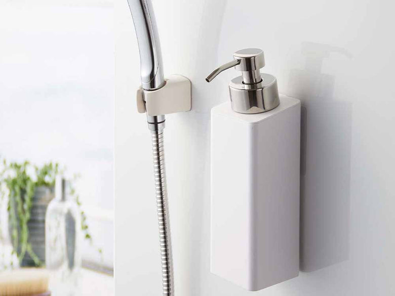 ヤマザキタワー フィルムフック付きソープディスペンサー