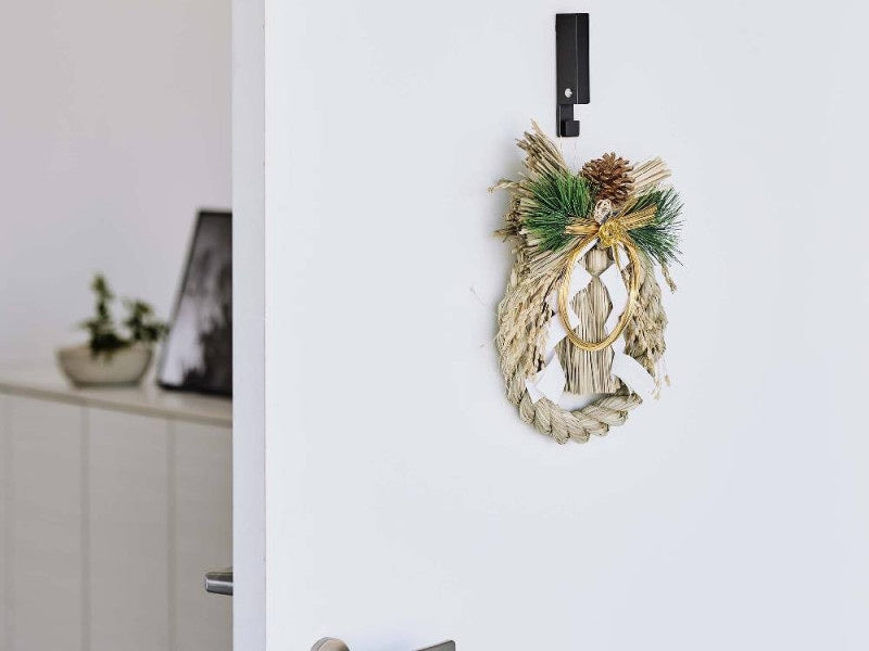 スチール製の風鈴＆しめ縄ホルダー