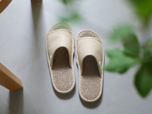 ナチュラルエスパドリーユスリッパ
