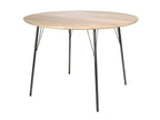 アデペシュのラウンドダイニングテーブル