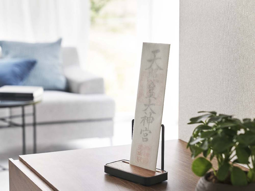 towerのスチールと木製神札スタンド