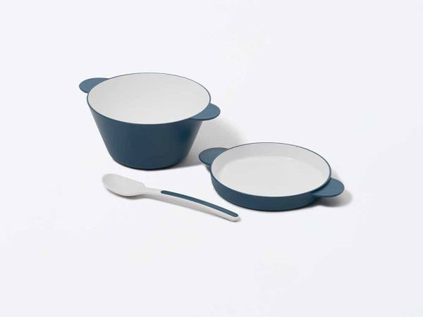 タックのイエローカラーキッズスープボウルセット