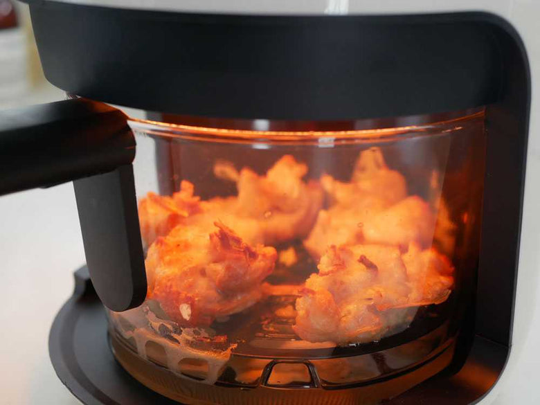 CCPガラスノンフライオーブンpottilと付属ガラスポット・プレート