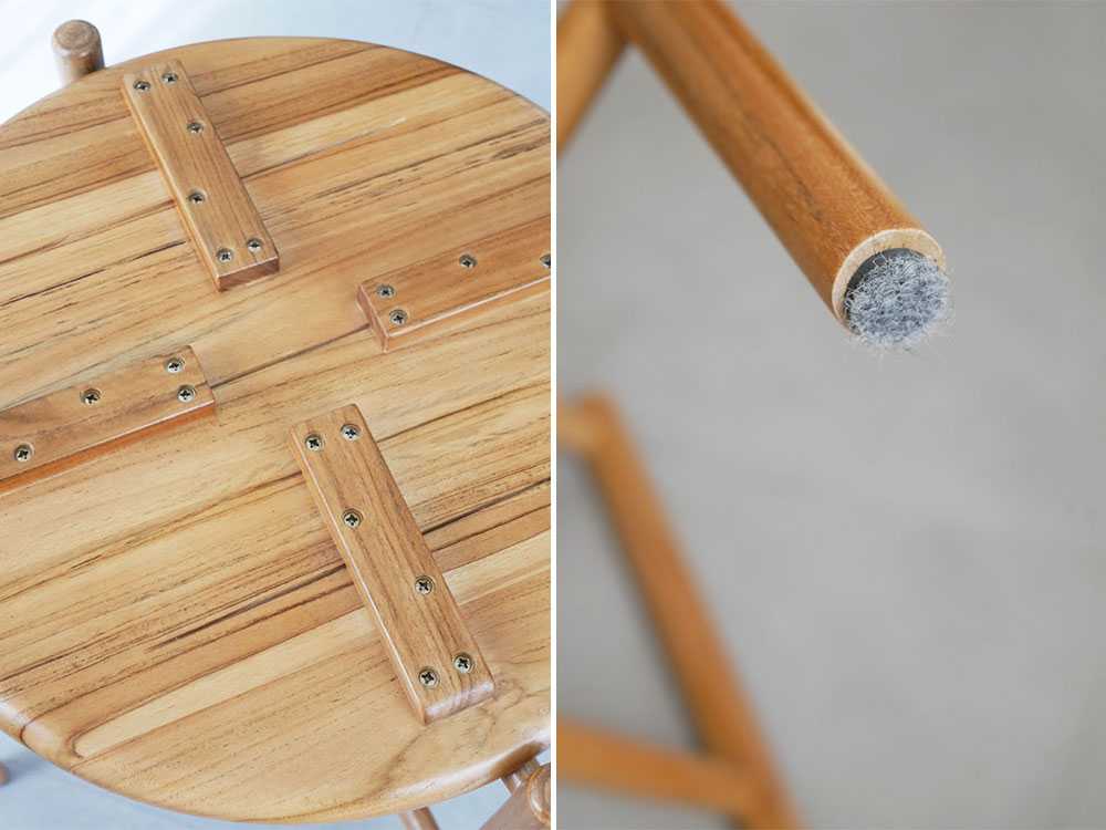 【Comore Sun】チークたためるサイドテーブル