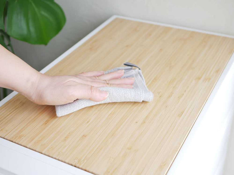 ライクイットの竹製クローゼット天板