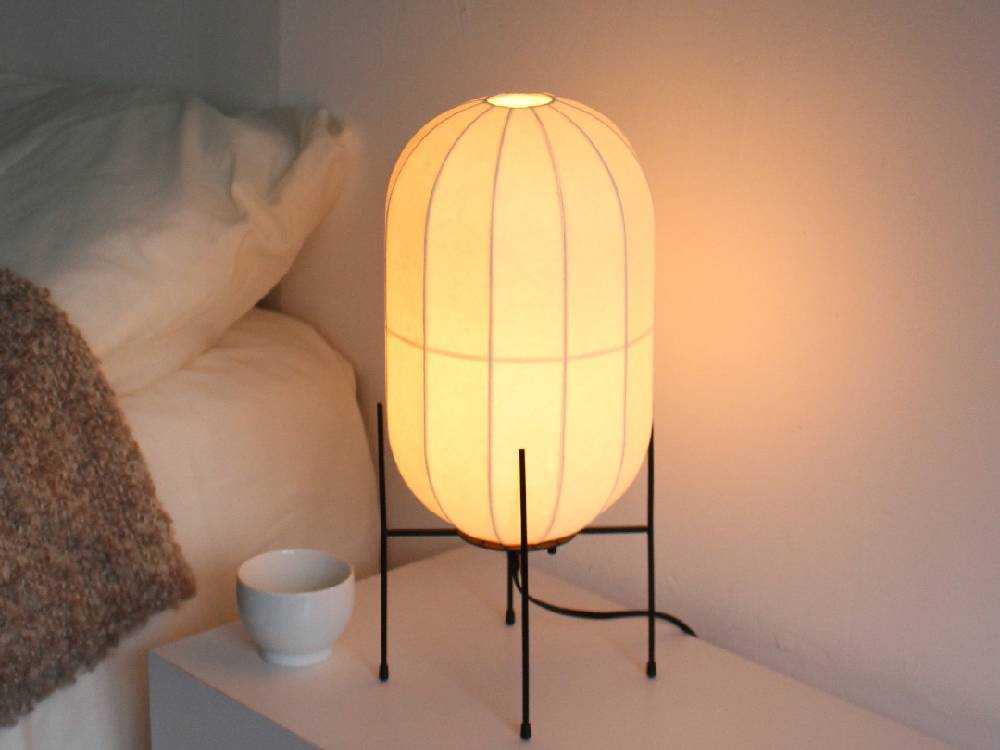 スチールと越前和紙のDI CLASSEテーブルランプ