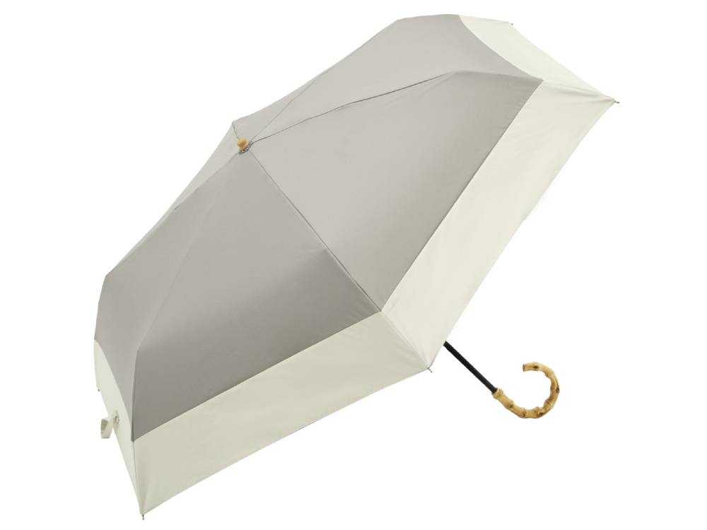 because PUバイカラー長傘 ブラック