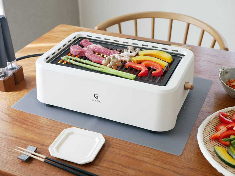 【GLAMP./グランプ】遠赤外線でじっくり 超少煙グリル